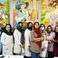 پتینه و نقاشی الهه پیروز